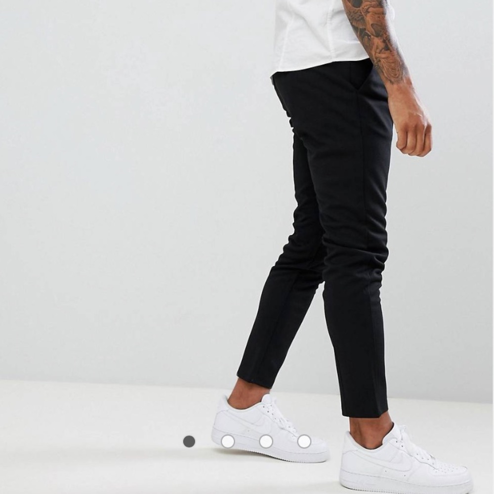Only & Sons Tapered Slim Fit Pant Black 32x32 NWT